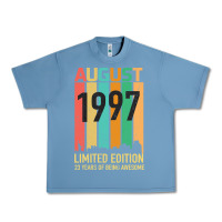 Pebble Blue August 1997 23 Years Old 23rd Birthday Urban Heavy Tee - Bettercallsaul