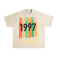 Sandshell August 1997 23 Years Old 23rd Birthday Urban Heavy Tee - Bettercallsaul