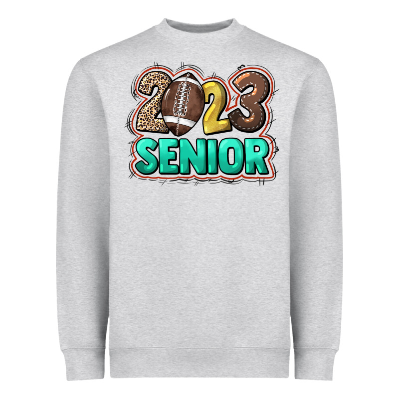 2023 Senior Football Heavyweight Sweatshirt by HowdyJamesFarm | Teevron