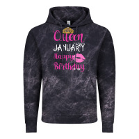 Cloud Black Queen Was Born İn January Happy Birthday Vintage Hoodie - Bettercallsaul