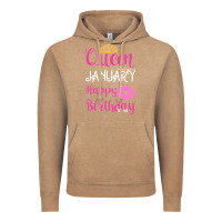Vintage Coffee Queen Was Born İn January Happy Birthday Vintage Hoodie - Bettercallsaul