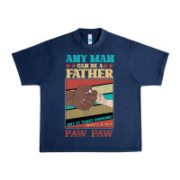 Navy Any man can be a father But it take someone special to be a Pawpaw Urban Heavy Tee - Bettercallsaul