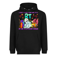 Black respiratory therapist halloween humor Heavyweight Hoodie - CowhideDigitalArt