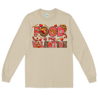 Mushroom Food is my Valentine Long Sleeve Tee - HowdyJamesFarm
