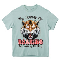 Arona the heavens are roaring tiger Heavy Core Tee - MaliasSmallBusiness
