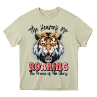 Mossy the heavens are roaring tiger Heavy Core Tee - MaliasSmallBusiness