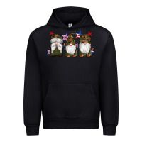 Black military gnomes star Urban Hoodie - Artiststas