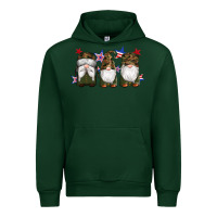 Forest Green military gnomes star Urban Hoodie - Artiststas