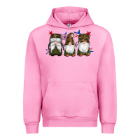 Fuchsia Pink military gnomes star Urban Hoodie - Artiststas