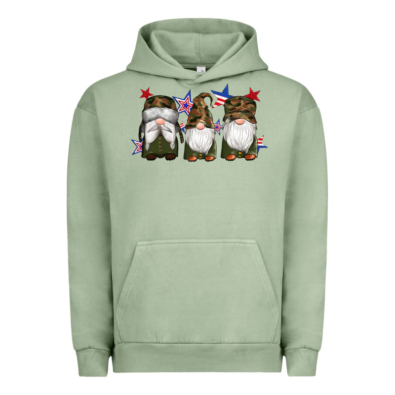 Military Gnomes Star Urban Hoodie by Artiststas | Teevron