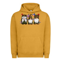 Pigment Peanut Butter military gnomes star Urban Hoodie - Artiststas