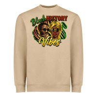 Mushroom Black history Heavyweight Sweatshirt - HowdyJamesFarm