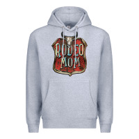 Heather Grey Rodeo mom Mother's Day Premium Hoodie - FaDigitalArtStudio