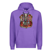 Purple Rodeo mom Mother's Day Premium Hoodie - FaDigitalArtStudio