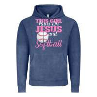 Vintage Denim This Girl Jesus And Softball Vintage Hoodie - Bettercallsaul