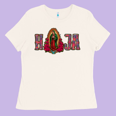 Hija Lady Of Guadalupe Ladies Tee Designed By Jasminsmagicworld