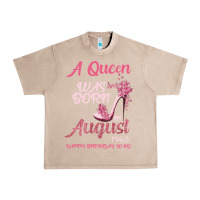 French Oak A Queen Was Born In August 1965 Happy Birthday To Me 55 Years Old Urban Heavy Tee - Bettercallsaul