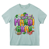 Mardi Gras Heavy Core Tee | Teevron