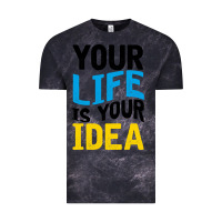 Cloud Black YOUR LIFE YOUR IDEA V2 Vintage Tee - Bettercallsaul
