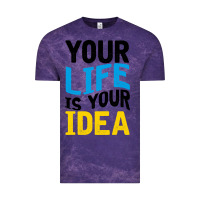 Cloud Purple YOUR LIFE YOUR IDEA V2 Vintage Tee - Bettercallsaul