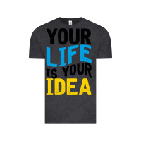 Vintage Black YOUR LIFE YOUR IDEA V2 Vintage Tee - Bettercallsaul