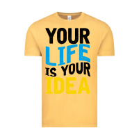 Vintage Mustard YOUR LIFE YOUR IDEA V2 Vintage Tee - Bettercallsaul