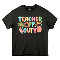 Asphalt teacher off duty summer Heavy Core Tee - JahusDesignShop