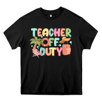 Black teacher off duty summer Heavy Core Tee - JahusDesignShop