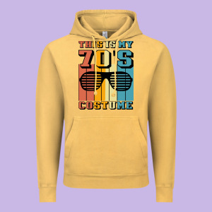 This İs My 70's Costume Vintage Hoodie Designed By Bettercallsaul