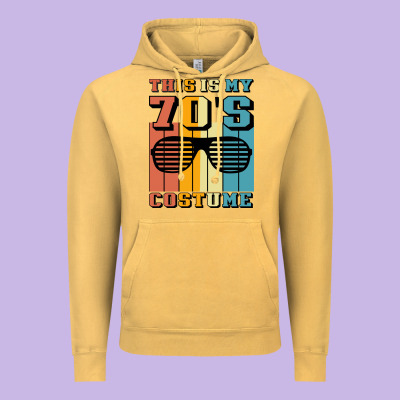 This İs My 70's Costume Vintage Hoodie Designed By Bettercallsaul