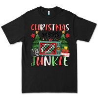 Black Christmas movie junkie Premium Tee - MaliasSmallBusiness