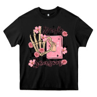 Black single season Heavy Core Tee - MaliasSmallBusiness
