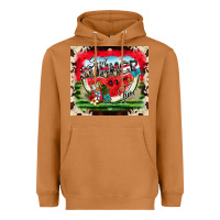 Meerkat Sweet Summer Time Heavyweight Hoodie - CowhideDigitalArt