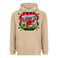Mushroom Sweet Summer Time Heavyweight Hoodie - CowhideDigitalArt