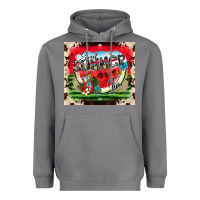 Storm Sweet Summer Time Heavyweight Hoodie - CowhideDigitalArt