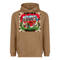 Toasted Coconut Sweet Summer Time Heavyweight Hoodie - CowhideDigitalArt