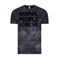 Cloud Black Normal People Scare Me Vintage Tee - Bettercallsaul