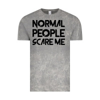 Cloud Rock Normal People Scare Me Vintage Tee - Bettercallsaul