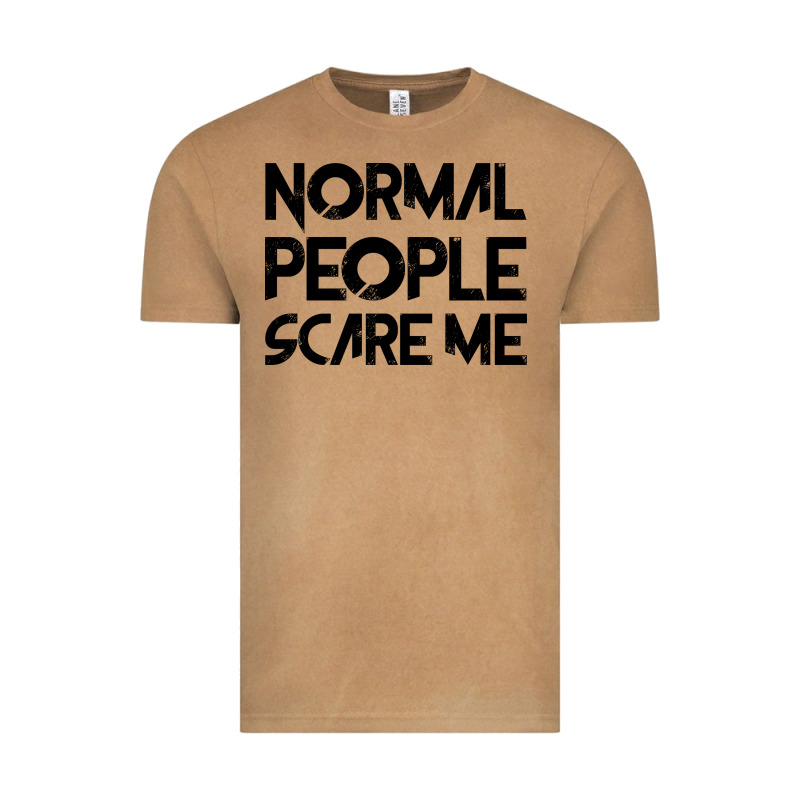 Normal People Scare Me Vintage Tee by Bettercallsaul | Teevron