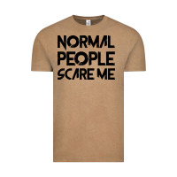 Vintage Coffee Normal People Scare Me Vintage Tee - Bettercallsaul