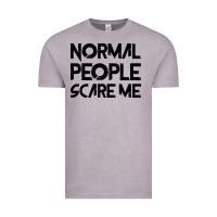 Vintage Zinc Normal People Scare Me Vintage Tee - Bettercallsaul