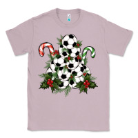 Lilac Lightning Soccer Christmas Tree Classic Tee - RanaPortraitStore