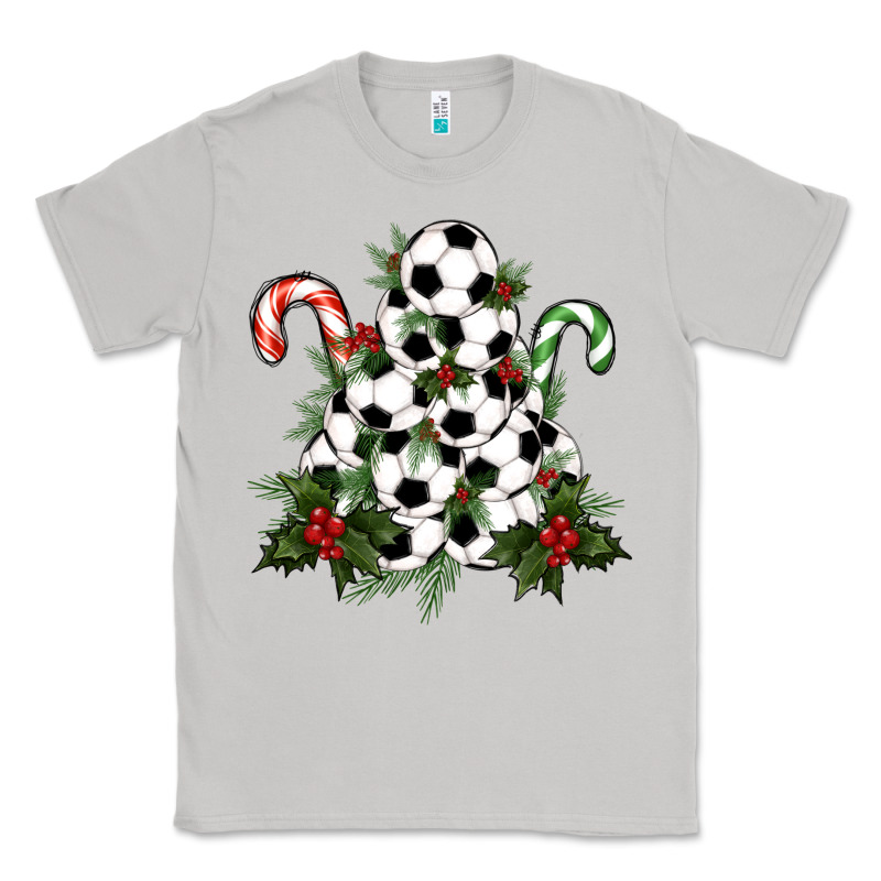Lightning Soccer Christmas Tree Classic Tee by RanaPortraitStore | Teevron