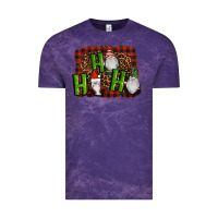 Cloud Purple ho ho ho gnomes christmas Vintage Tee - RanaPortraitStore