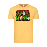 Vintage Mustard ho ho ho gnomes christmas Vintage Tee - RanaPortraitStore