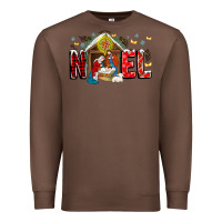 Chestnut Noel Premium Sweatshirt - CowhideDigitalArt