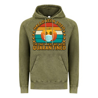 Vintage Olive Halloween Zozo The One Where We Were Quarantined Vintage Hoodie - Bettercallsaul