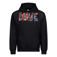 Black love sunflower usa flag leopard Urban Hoodie - Artiststas