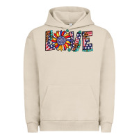 Pigment French Oak love sunflower usa flag leopard Urban Hoodie - Artiststas