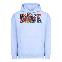 Pigment Grape Ice love sunflower usa flag leopard Urban Hoodie - Artiststas